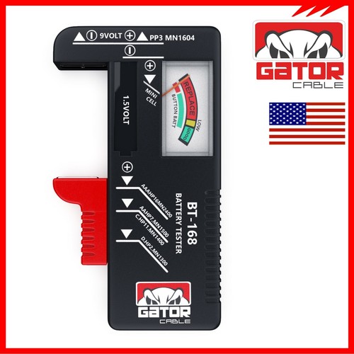 Comprobador de voltios de batería universal para baterías de monedas celulares AAA C D 9V 1.5V - Imagen 9 de 13