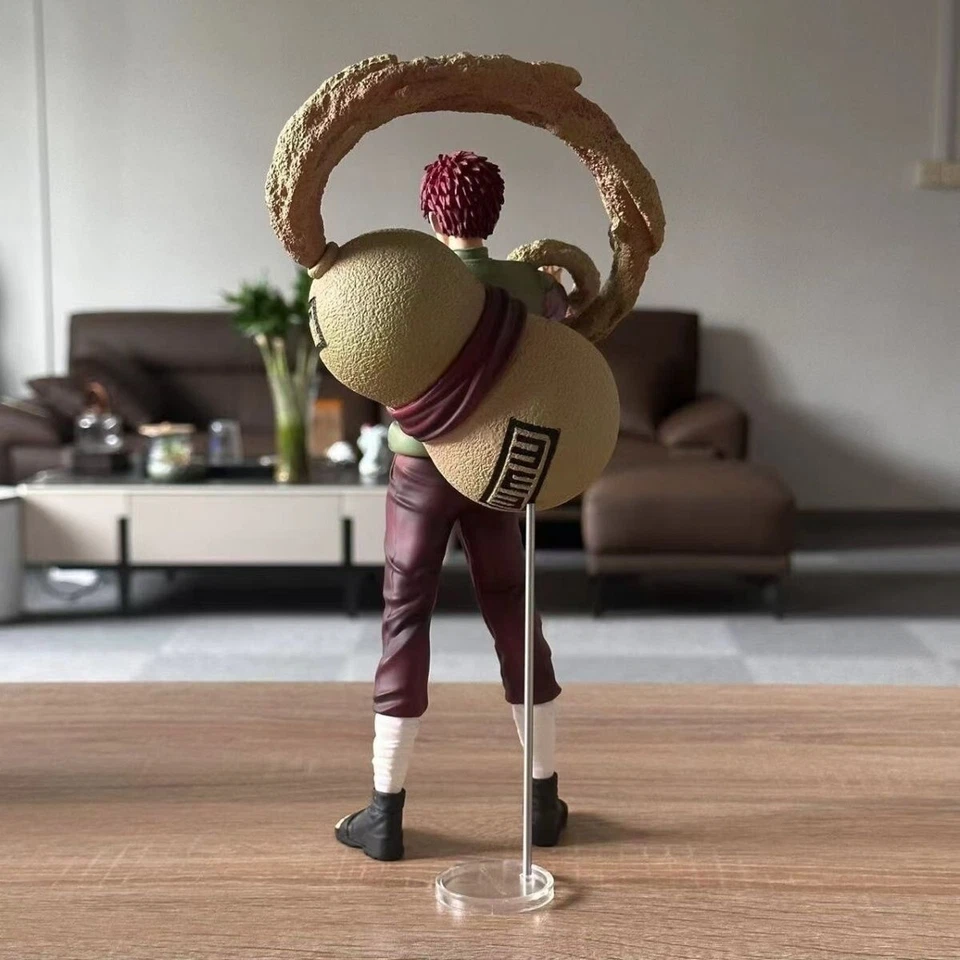 Action Figure Naruto Gaara 26cm STATUA DA COLLEZIONE Anime - Immagine 4 di 4