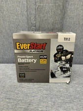 EVERSTART Platinum TX12 AGM Power Sport Battery WGTX12/TX12 BRAND NEW