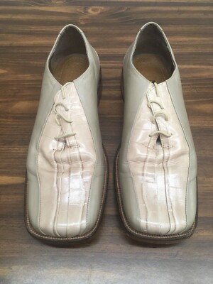 Stacy Adams Genuine Leather Lace Up Dress Shoes Men