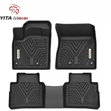 YITAMOTOR 2 Rows 3D Floor Mats for 2021-2026 Nissan Rogue All Weather Anti-Slip