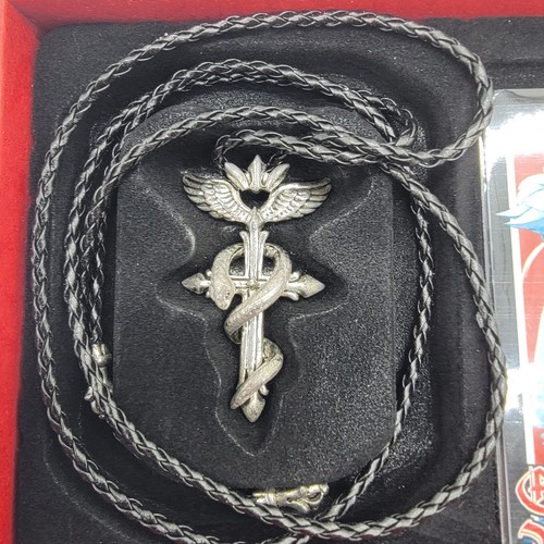 Fullmetal Alchemist Silver Pendant Flamel - Picture 3 of 6