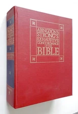 Abingdon's Strong's Exhaustive Concordance of the Bible - James Strong, 1981 hc