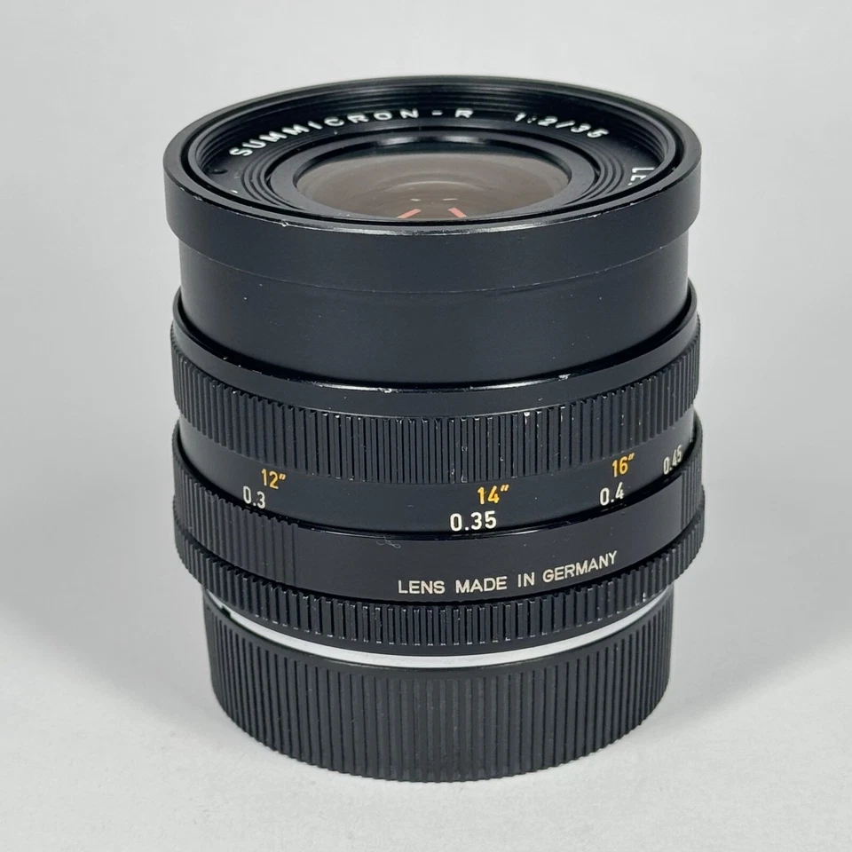 Leica Summicron-R 35mm f/2 3-cam SLR Lens GERMANY ver.2 11115 CLA'd - Image 4 of 4
