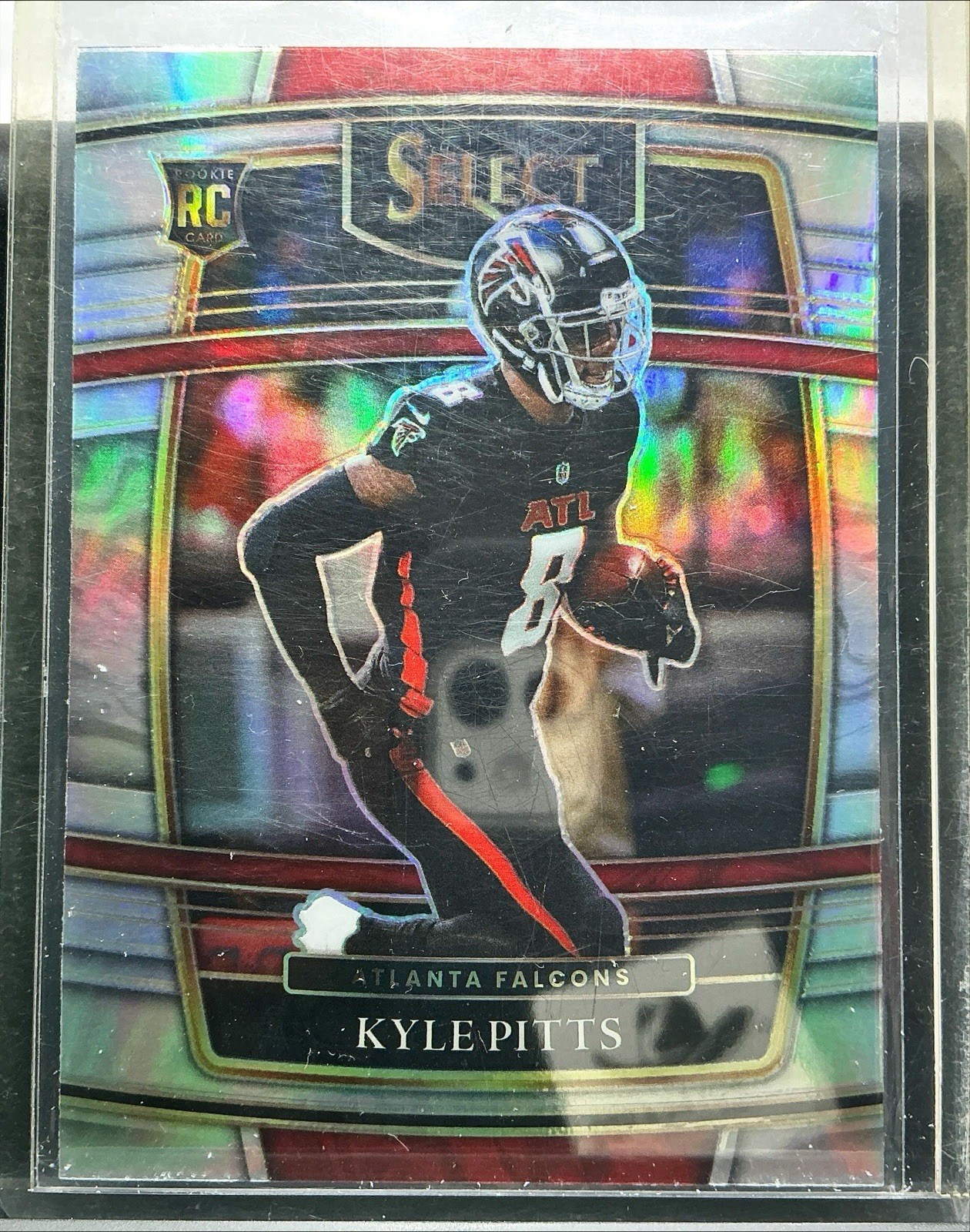 2021 Panini Select #146 Kyle Pitts Silver Prizm RC
