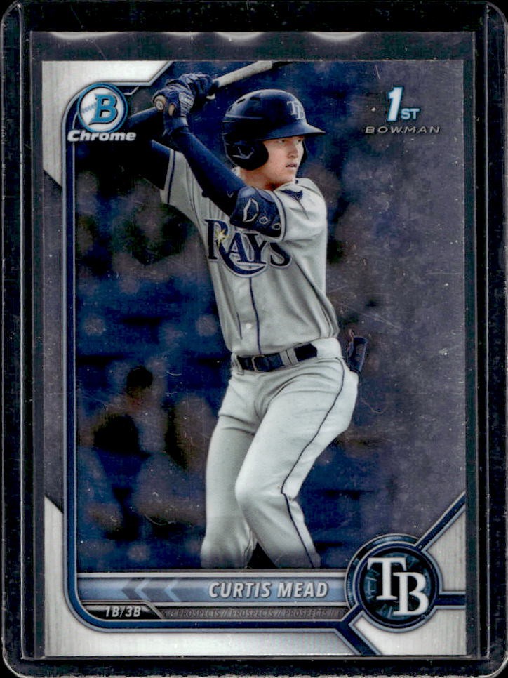 2022 Bowman Curtis Mead Chrome 1st #BCP-10 Rays