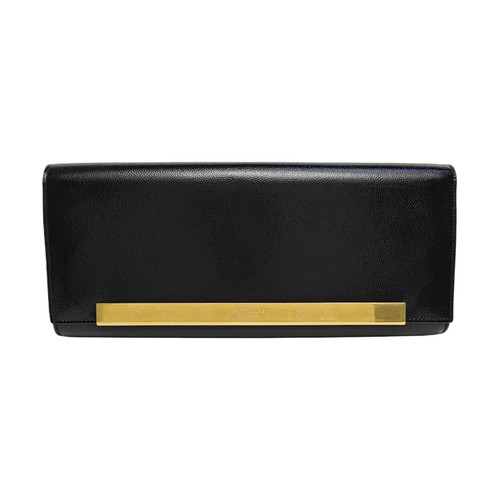 【Authentic】 Yves Saint Laurent Black Leather Handbags (DDP)