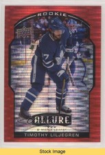 2020-21 Upper Deck Allure Rookie Red Rainbow Timothy Liljegren #89 READ 06wk