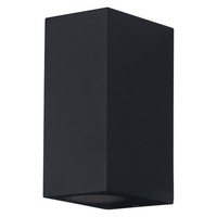 AußEn-Wandleuchte Osram Endura Classic Square, Schwarz, GU10, IP44, Up/Down
