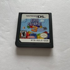 Super Collapse 3 (Nintendo DS, 2007) Cartridge Only- Tested