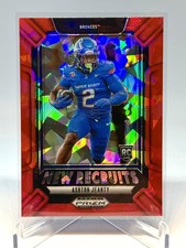 Ashton Jeanty 2025 Panini Prizm Draft Picks Rookie New Recruits Red Ice Prizm #9