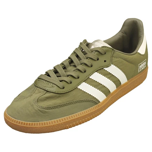 adidas Samba Og Mens Fashion Trainers in Olive White