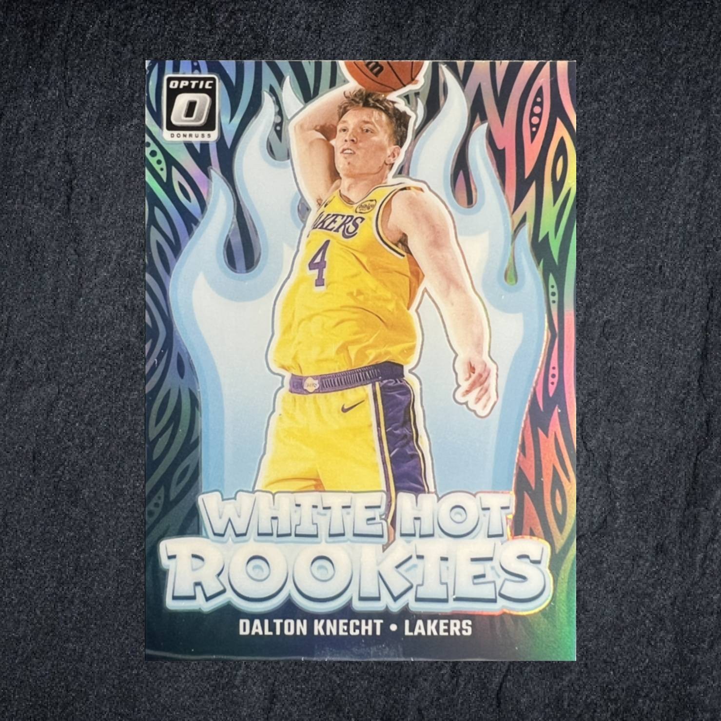 Dalton Knecht 2024-25 Panini Donruss Optic White Hot Rookies Holo #9 RC Lakers