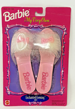 1999 Barbie Little Girls Dress Up Shoes My Very Own Enchanted Evening Shoes