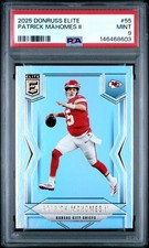 2025 PANINI DONRUSS ELITE #55 PATRICK MAHOMES II PSA 9