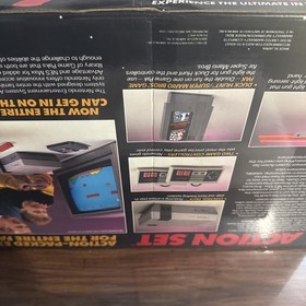 Nintendo NES Action Set Gray Zapper Version - Empty Box with foam & extras  Read