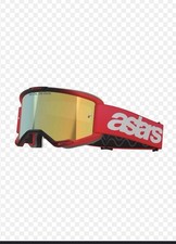 Alpinestars Vision 5 Goggles Blaze Red with G...