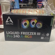 ARCTIC Liquid Freezer III Pro 240 A-RGB black PC Water Cooler AIO CPU