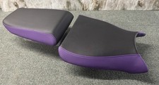 KAWASAKI ZXR750 L 1995-2003 PURPLE/BLACK  RIDER & PILLION SEATS COMPLETE