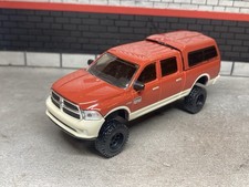 2014 Dodge Ram 1500 Lifted 4x4 Truck 1/64 Diecast Custom Off Road 4WD Greenlight