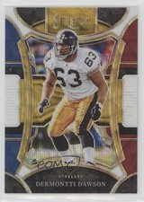 2023 Panini Select Suite Level Tri-Color Prizm 48/149 Dermontti Dawson HOF 14t3