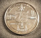 1977 LOUISIANA COKE 75th ANNIVERSARY .999 FINE SILVER ROUND   (7655)