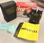 Vintage 1997 Bushnell Coca-Cola Bottle Shaped Binoculars 8x21