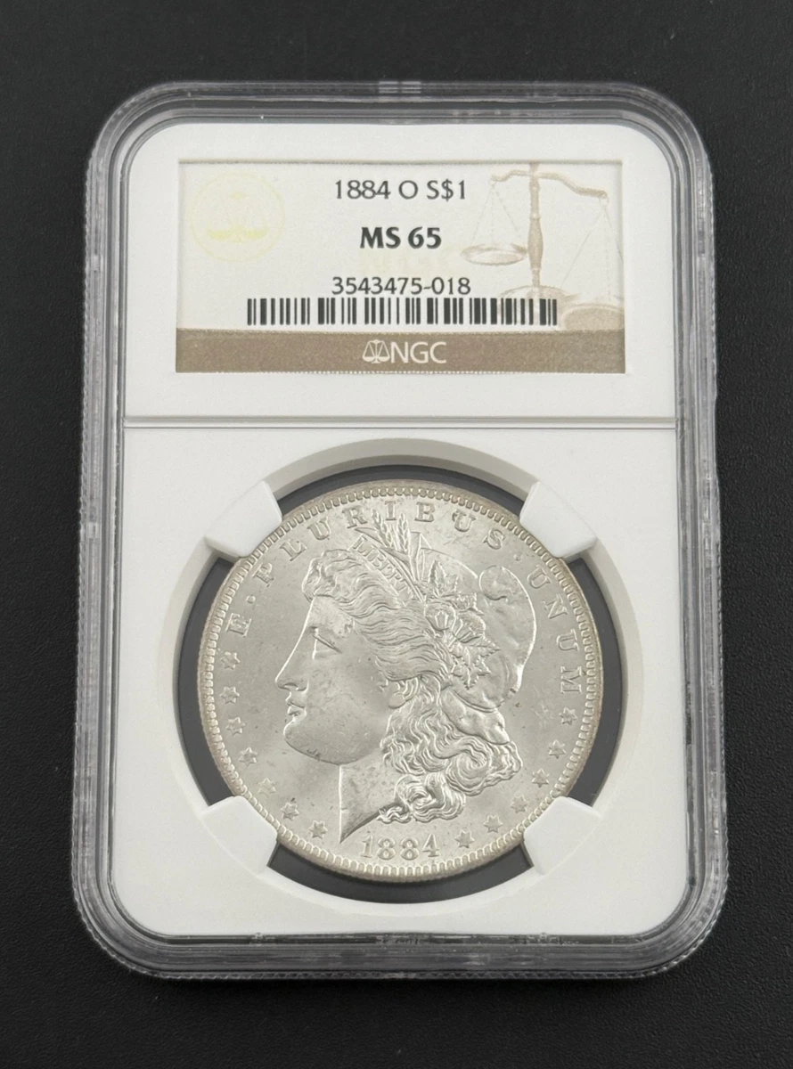 1884 Year Grade MS 65 Morgan Dollars (1878-1921) for sale | eBay
