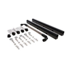 Velocity Billet Aluminum High Performance Fuel Rail Kit Black For Gm Ls1 Ls2 Ls6