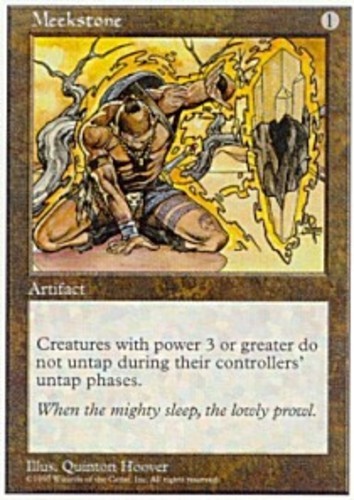 1x Meekstone Moderate Play MTG Magic - Kid Icarus -