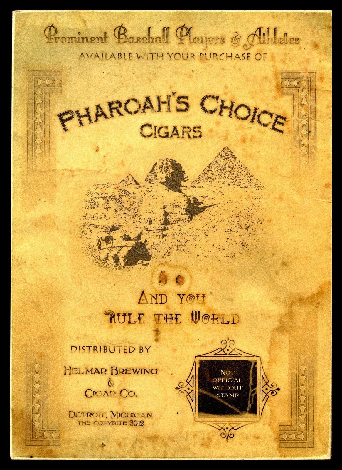 T3-Helmar #149 Honus WAGNER Pittsburgh Pirates HOF view 2