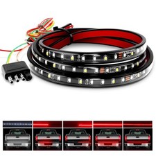 60 Inch Tailgate Light Strip LED Bar for Truck SUV RV Red White Waterproof IP67