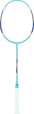 Li Ning Badmintonschläger BladeX 200 (4U) unbespannt blau Federball Racket
