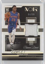 2022-23 Panini Noir Elegant Décor Rookie Jerseys 64/99 Jaden Ivey #EDR-JIV 0g27