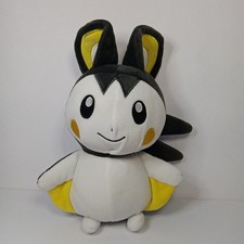 EUC 2022 Adorable Pokemon Game Freak 8" Emolga stuffed Plush Jazwares