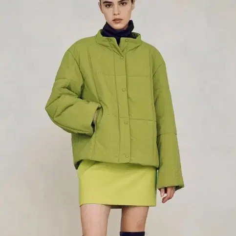 Lightweight Hooded Muffler Padding Jacket for Wom… - image 1