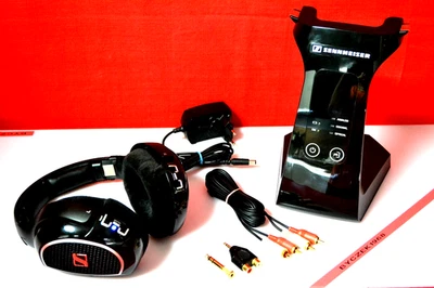 Sennheiser HDR-TR -220 St. Wirelless Bühel Kopfhörer mit Zubehör Top Zustand.