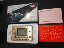 Vintage 1983 TRONICA Shuttle Voyage MG-8 Handheld Game and watch and Calculator