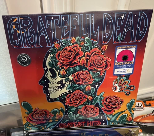 Grateful Dead Greatest Hits Magenta Vinyl LP Exclusive Edition Sealed