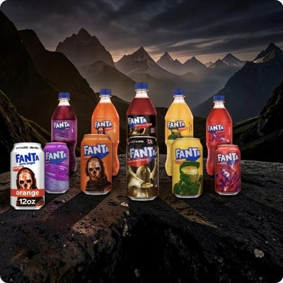 Fanta Xbox Drink Collection Complete Set All 11 Items 20oz & Cans