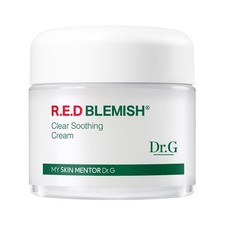 Dr.G Red Blemish Clear Soothing Cream, 70ml - Cica Korean Moisturizer Face