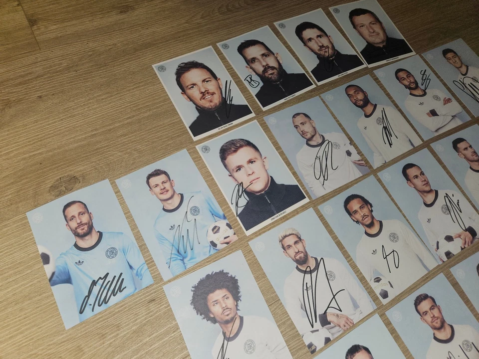 23 x DFB Autogrammkarten Satz 125 Jahre DFB Original Signiert - Bild 2 von 4