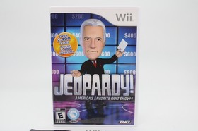 Refurbished Nintendo Wii Jeopardy! The Video Game Complete CIB Excellent Mint
