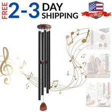 Extra Large 65" Wind Chimes for outside Deep Tone, Big Wind Chime Outdoor