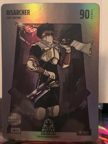 Bo Jackson Battle Arena - Risarcher STEEL Silver Battlefoil -SBF-59