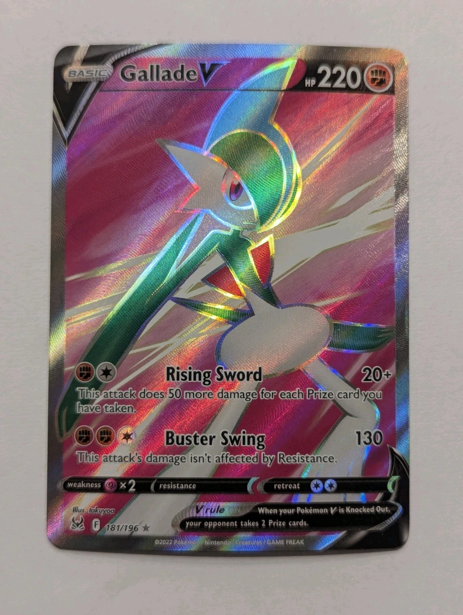 gallade v pokemon card price SWSH258 - The item available is listed in the Title Pokemon Lost Origin Gallade V