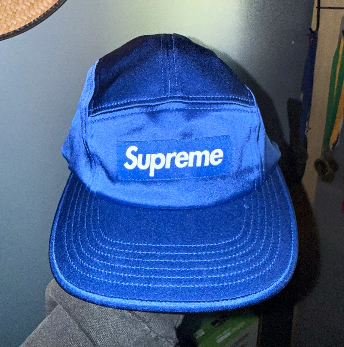 Supreme Nylon Blue Hats for Men for sale | eBay