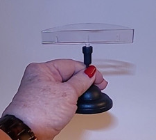 Kost Klip Contour Base Sleeve Sign Holder 3.5" Wide Weighted Base Swivel Lot x11
