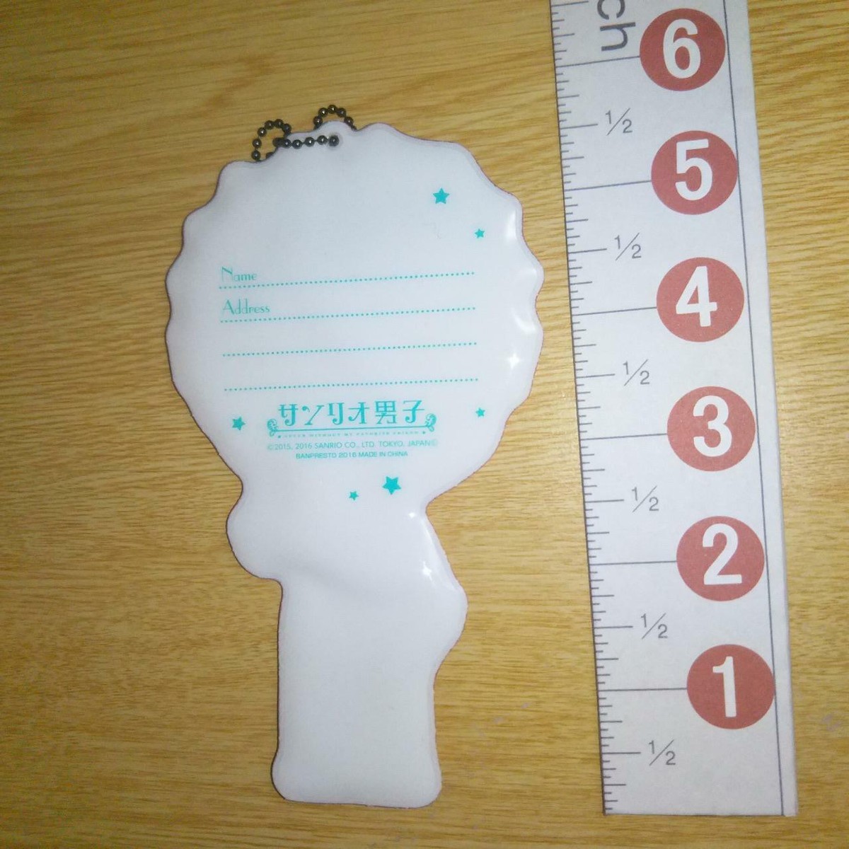 激レア サンプルキーチェーン A48957 Sanrio Boys Danshi Vinyl tag Key chain strap Shunsuke