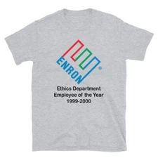 Enron Ethics Department Employee Of The Year Short-Sleeve Unisex T-Shirt